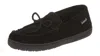 Bearpaw Mens Moc Ii Wide Sheepskin Suede Slippers
