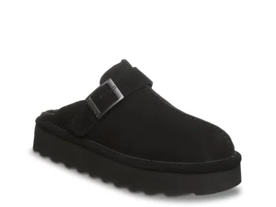 Bearpaw Moxie Platform Slipper In Black