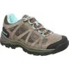 Bearpaw Olympus Womens Suede Mesh Inset Hiking, Trail Shoes In Multi