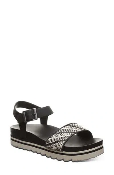 Bearpaw Orion Faux Leather Platform Sandal (women) In Multi
