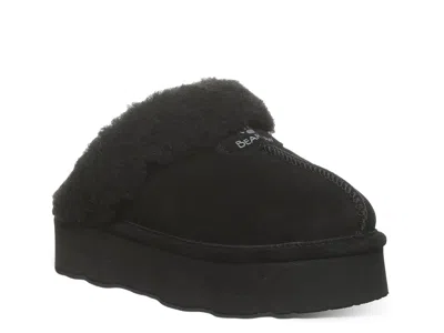Bearpaw Retro Loki Platform Slipper In Black