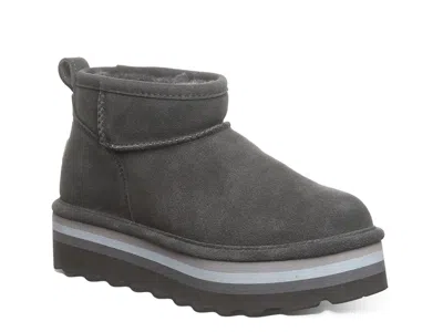 Bearpaw Retro Shorty Bootie In Gray