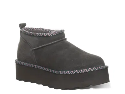 Bearpaw Retro Super Shorty Deco Bootie In Gray