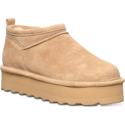 Bearpaw Retro Super Shorty Water Repellent Platform Boot In Orange