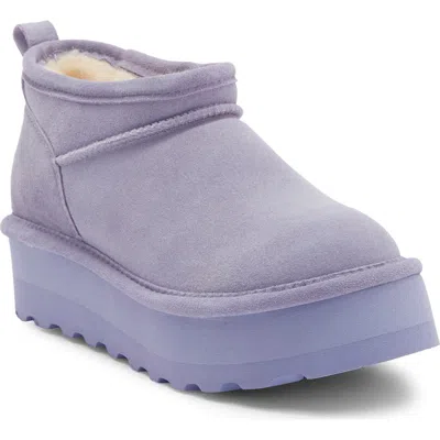 Bearpaw Retro Super Shorty Water Repellent Platform Boot In Blue