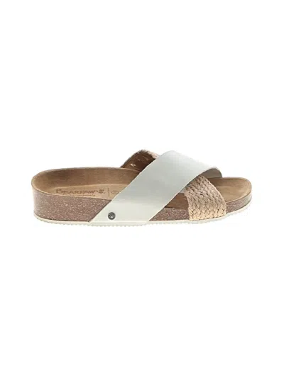 Pre-owned Bearpaw Sandals In White