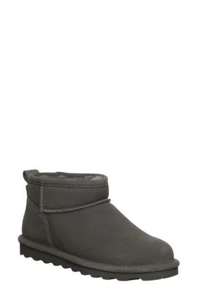 Bearpaw Shorty Bootie In Gray