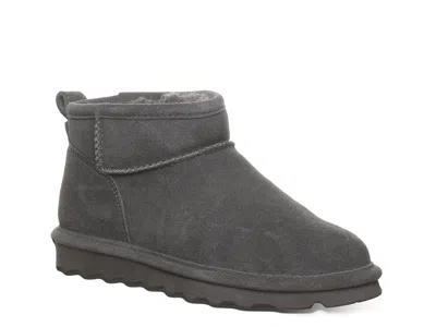 Bearpaw Shorty Bootie In Gray