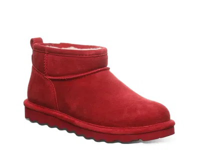 Bearpaw Shorty Bootie In Red