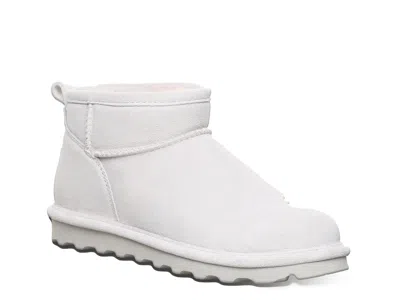 Bearpaw Shorty Bootie In White