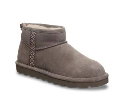 Bearpaw Shorty Deco Bootie In Brown