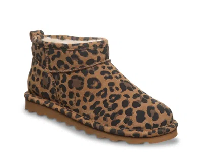 Bearpaw Shorty Exotic Bootie In Animal Print
