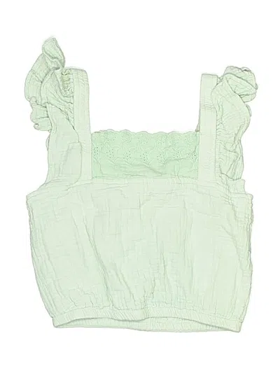 Pre-owned Bearpaw Kids' Sleeveless Blouse In Green