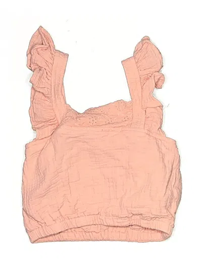 Pre-owned Bearpaw Kids' Sleeveless Blouse In Pink