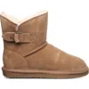 Bearpaw Steph Faux Shearling Lined Bootie In Brown