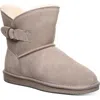 Bearpaw Steph Faux Shearling Lined Bootie In Gray