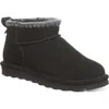 Bearpaw Super Shorty Crochet Boot In Black