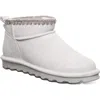 Bearpaw Super Shorty Crochet Boot In White