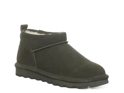 Bearpaw Super Shorty Snow Boot In Green