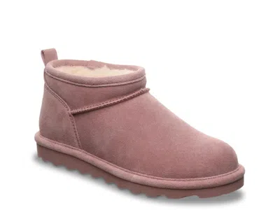Bearpaw Super Shorty Snow Boot In Pink