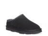 Bearpaw Tabitha Genuine Shearling Lined Slipper In Black