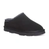 Bearpaw Tabitha Genuine Shearling Lined Slipper In Black
