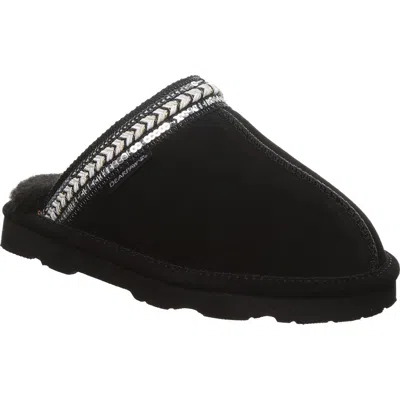 Bearpaw Tanya Scuff Slipper In Black