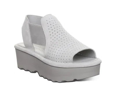 Bearpaw Tatiana Platform Sandal In Gray