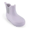 Bearpaw Toddler Chelsea Rain Boots With Faux-fur Lining In Purple