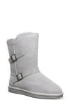 Bearpaw Valerie Faux Shearling Lined Boot In Gray
