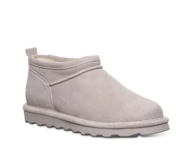 Bearpaw Wide Width Super Shorty Bootie In Gray