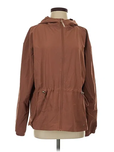 Pre-owned Bearpaw Windbreaker Jacket In Brown