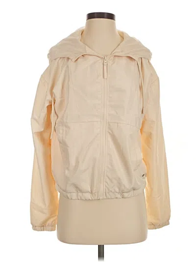 Pre-owned Bearpaw Windbreaker Jacket In Gold