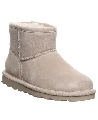 Bearpaw Women's Alyssa Solid Pull-on Ankle Boots In White