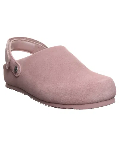 Bearpaw Women's April Adjustable Strap Clogs In Pink