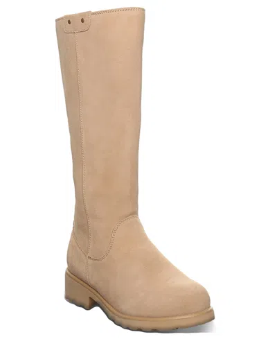 Bearpaw Women's Audrina Suede Knee-high Boots In Neutral