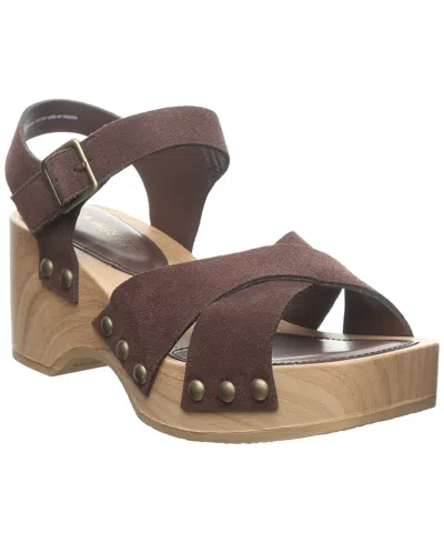 BEARPAW WOMEN'S COLETTE PLATFORM WEDGE SANDALS