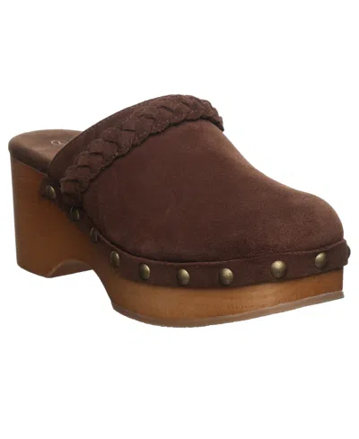 Bearpaw Women's Cossette Slip-on Clogs In Brown