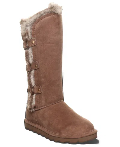 Bearpaw Women's Emery Ii Faux Fur Mid Calf Boots In Cocoa