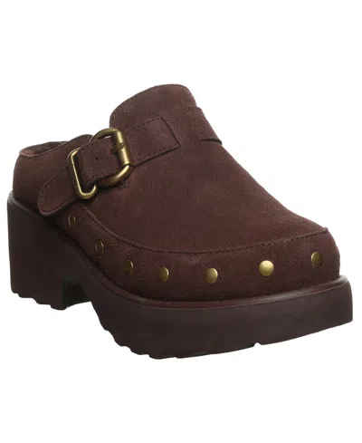 Bearpaw Women's Falyn Platform Buckle Clogs In Chicory