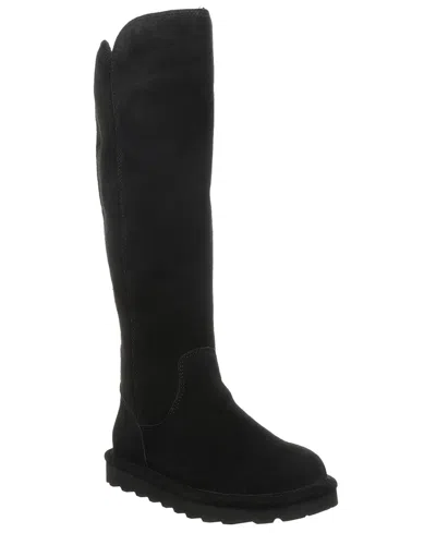 Bearpaw Women's Gracey Round Toe Boots In Black