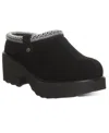 Bearpaw Haven Platform Clog In Black