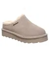 Bearpaw Izzy Platform Slipper In Gray
