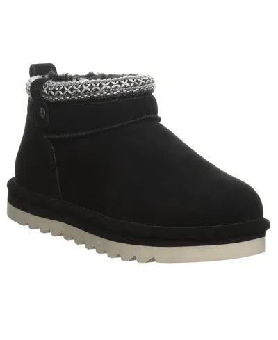 Bearpaw Women's Langly Platform Pull-on Short Boots In Black
