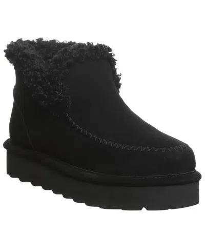 Bearpaw Women's Maeve Platform Slip-on Booties In Black
