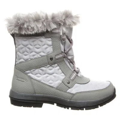Bearpaw Women's Marina Winter Boots In Charcoal/ Lt. Grey In Multi