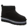 Bearpaw Women's Retro Shorty Boot In Black In Black