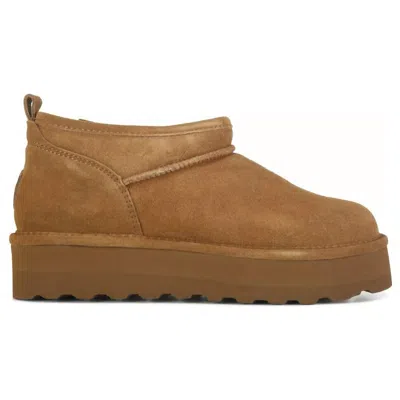 Bearpaw Women's Retro Super Shorty Boot In Hickory In Brown