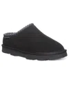 Bearpaw Tabitha Genuine Shearling Lined Slipper In Black
