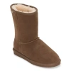 Bearpaw Womens Elle Flat Heel Winter Boots In Brown